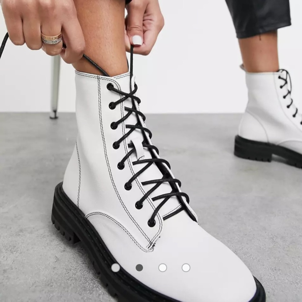 ASOS Chunky lace up boot